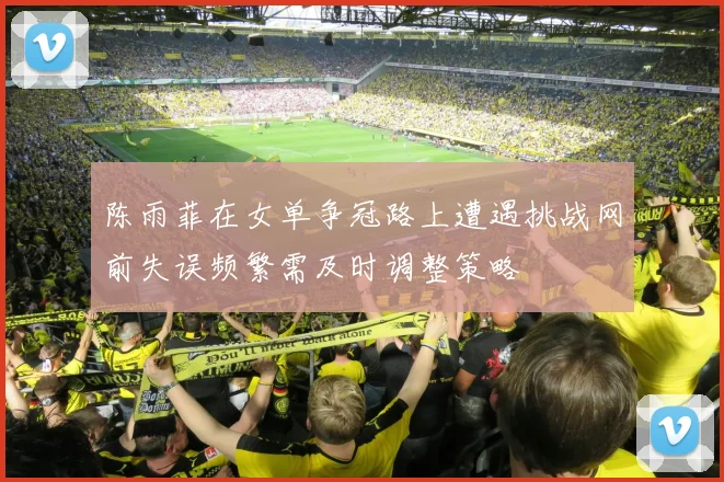 陈雨菲在女单争冠路上遭遇挑战网前失误频繁需及时调整策略