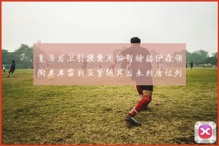 皇马后卫引援费用排行榜赫伊森领衔库库雷利亚紧随其后米利唐位列第三